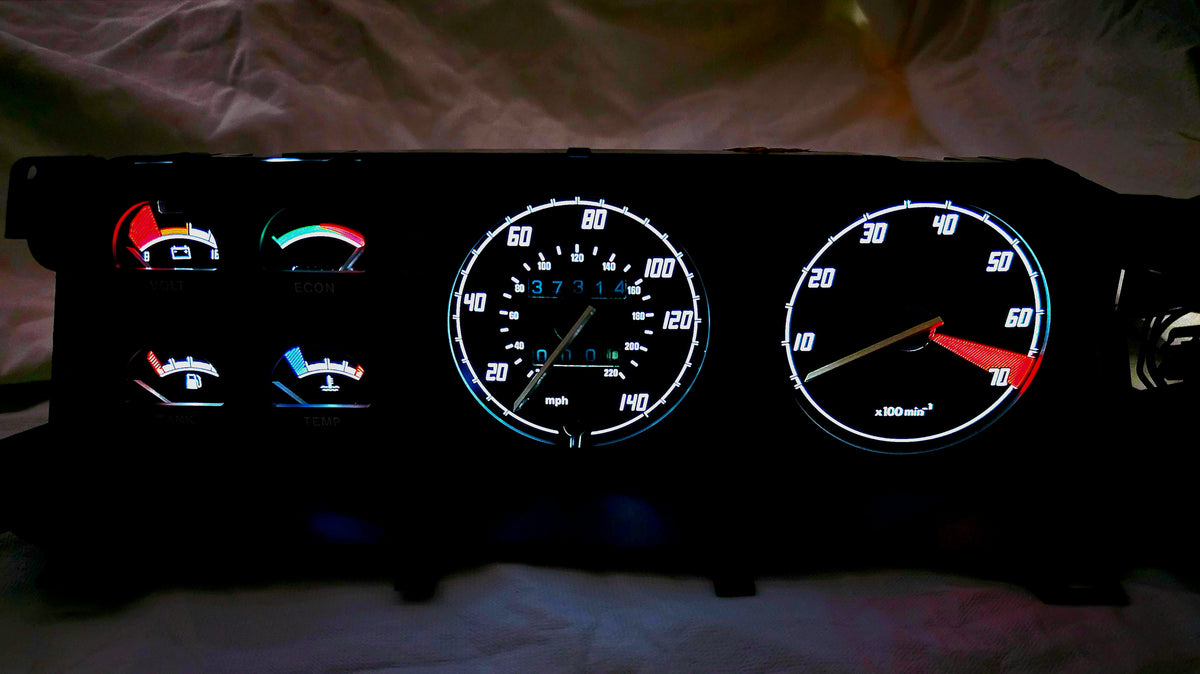 Opel Manta B / Ascona B – Tarcze LED Indiglo GSI lub GT