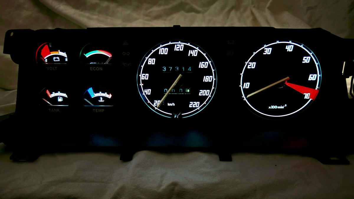 Opel Manta B / Ascona B – Tarcze LED Indiglo GSI lub GT