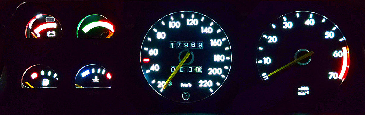 Opel Manta B / Ascona B – LED-Instrumente Indiglo GSI oder GT