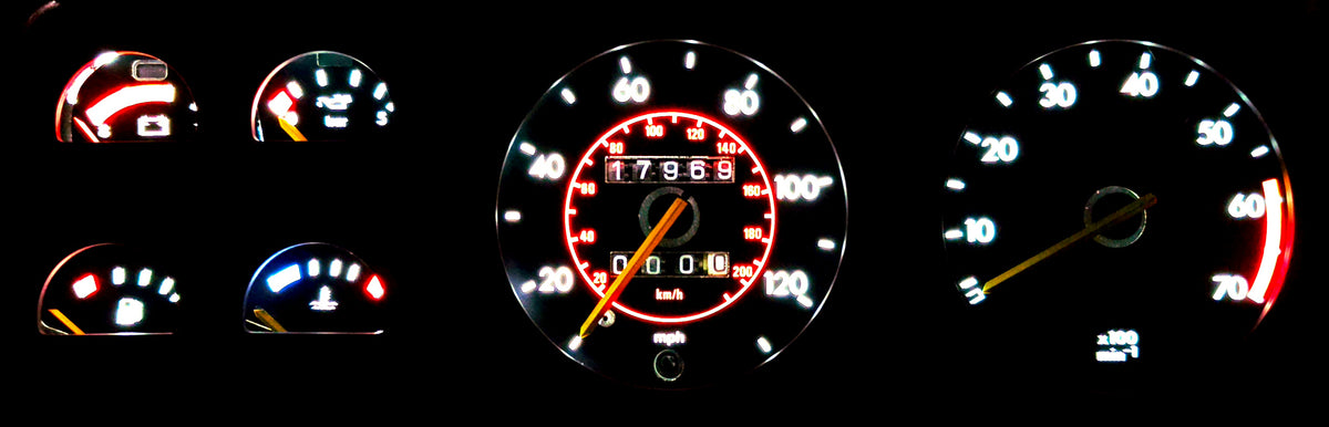 Opel Manta B / Ascona B – LED-Instrumente Indiglo GSI oder GT