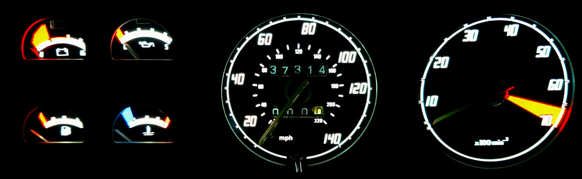 Opel Manta B / Ascona B – LED-Instrumente Indiglo GSI oder GT
